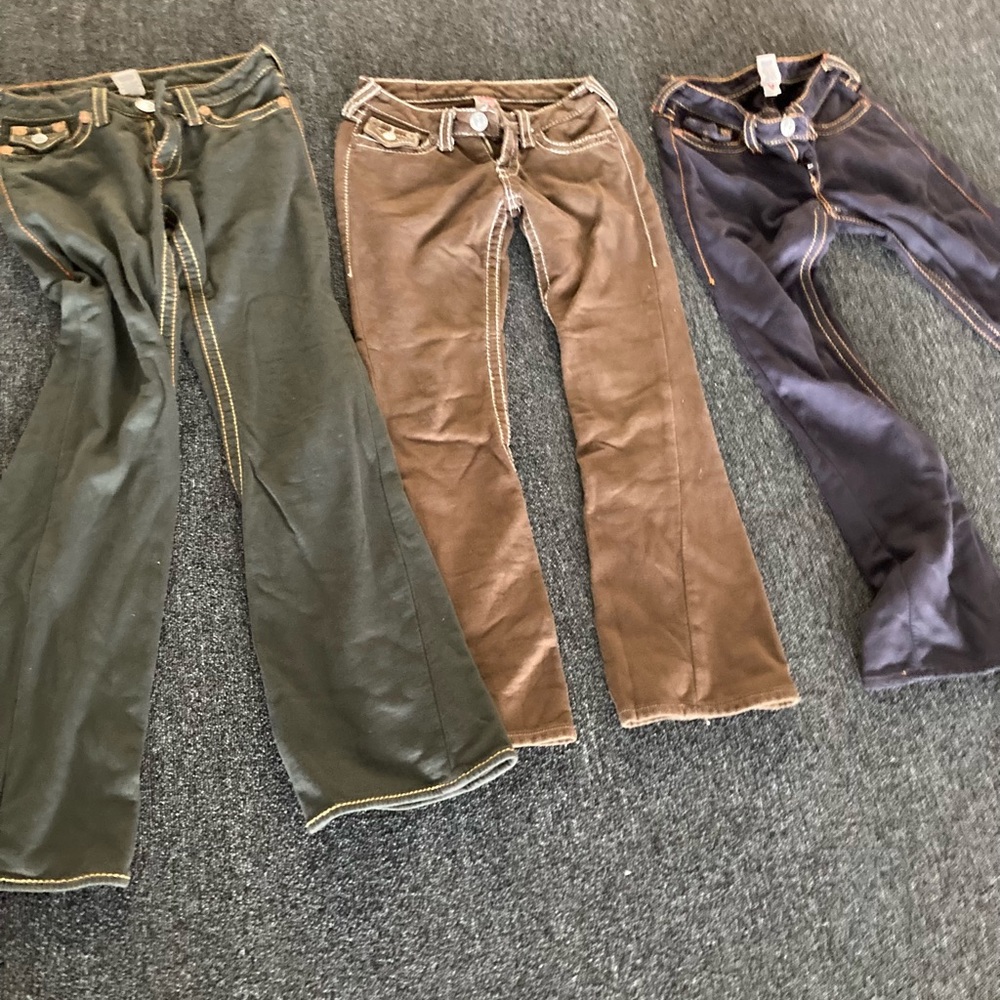 True Religion Pants bundle 27,27,29